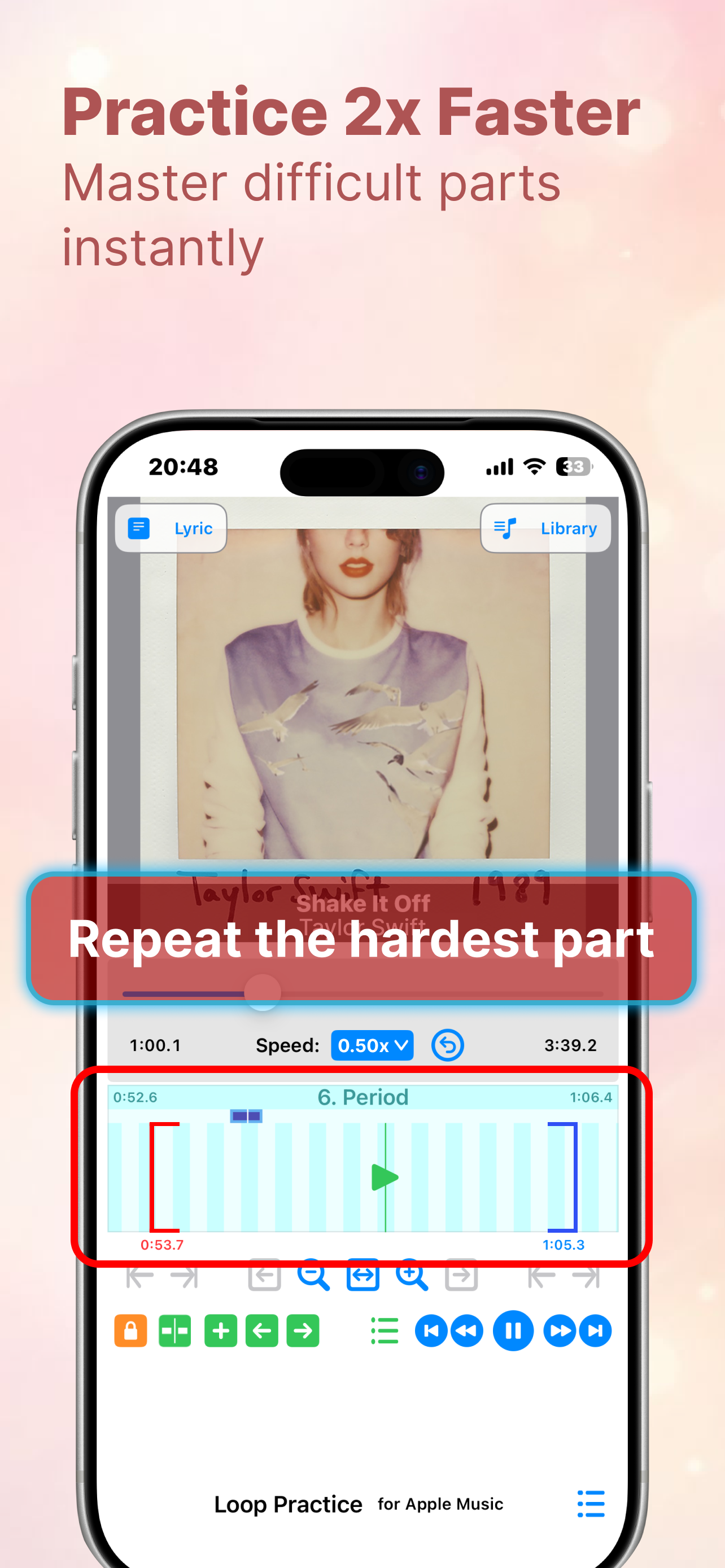 Practice Loop for Apple Music