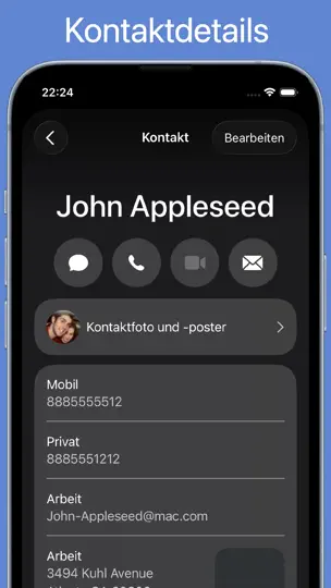 Screenshot von BirthdaysPro HD auf dem iPhone 6
