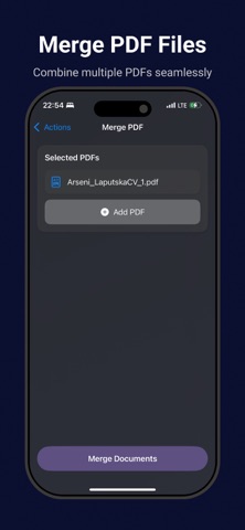 PDF Shuffler: Scan, OCR, Tools Screenshot 6 of 9