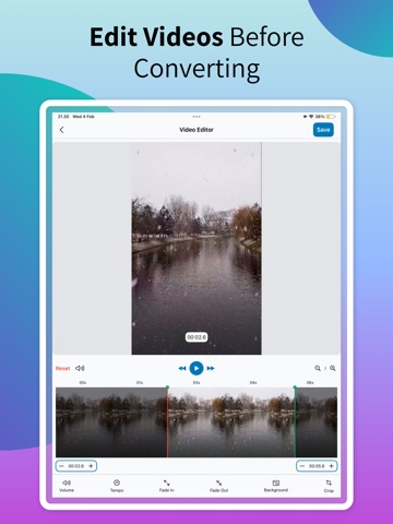 Video to Live Wallpaper ™ iPad screenshot
