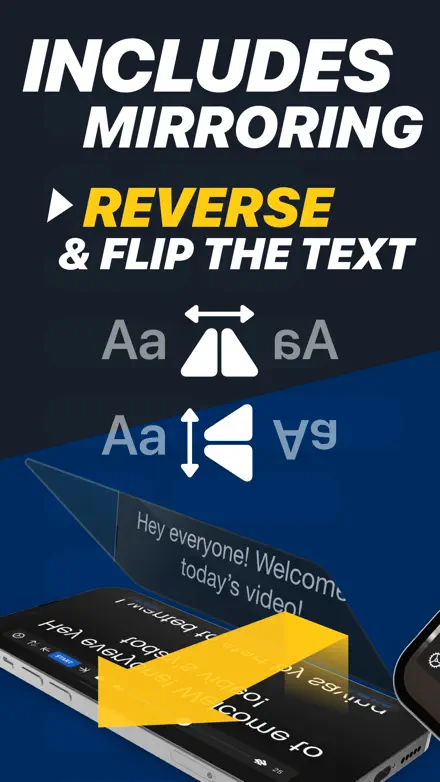 Teleprompter screenshot 2