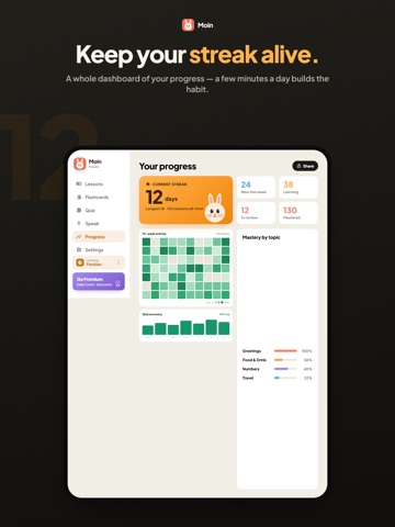 Moin - Learn & Speak German iPad screenshot