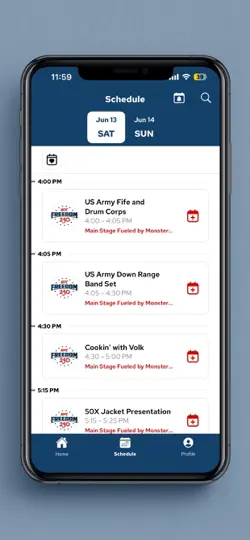 Скриншот UFC Freedom 250 на iPhone 3
