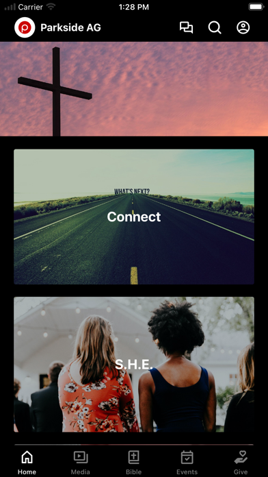 Screenshot 1 of Parkside Assembly of God App