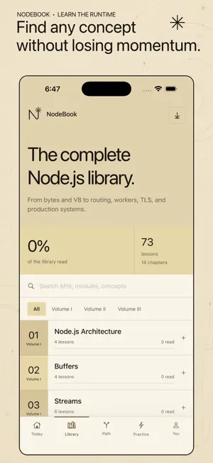 NodeBook: Learn Node.js screenshot 3