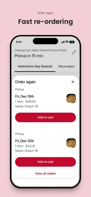 Italian Dreams Pizza & Pasta screenshot 4
