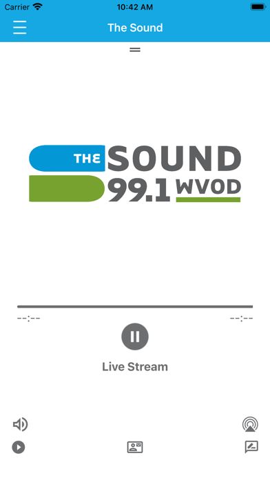 991 The Sound iPhone screenshot 1 - Entertainment app