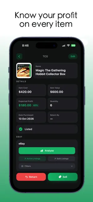 salEZ: Resell Tracker screenshot 3