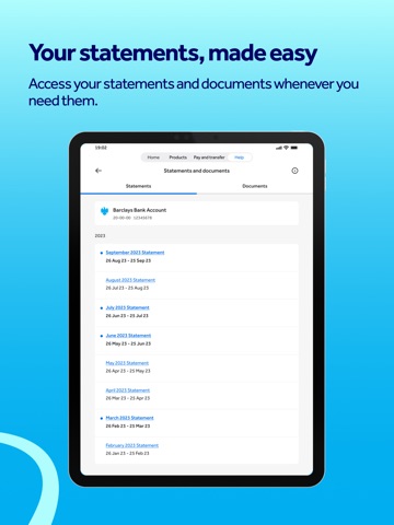 Barclays iPad screenshot 7