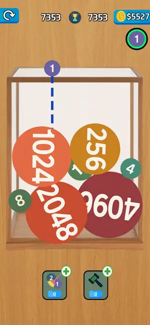 Drop Merge 2048 Puzzle screenshot 1
