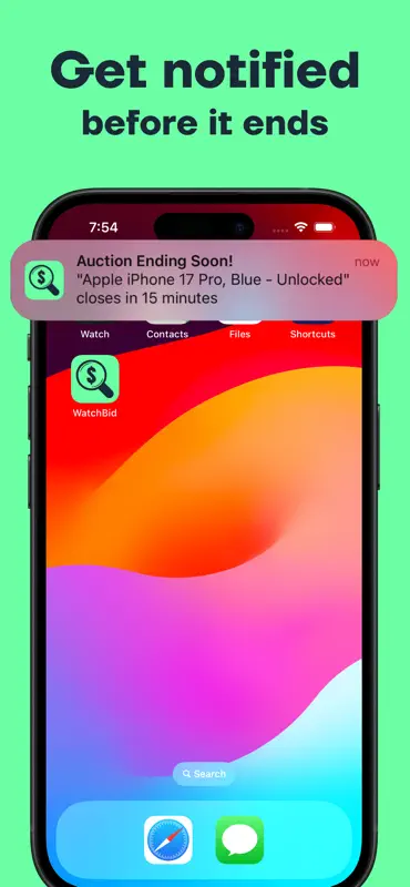WatchBid: Search Every Auction screenshot 4 of 4
