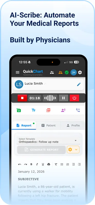 QuickChart: MD Scribe screenshot 1 of 5