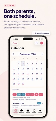 Co Parenting App: PeaceParent Screenshot 2 of 6