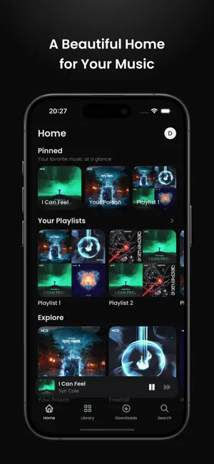 Agin Music – Navidrome Client screenshot 4