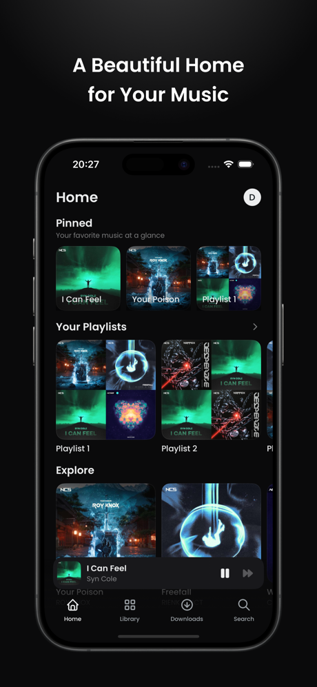 Agin Music – Navidrome Client screenshot 4