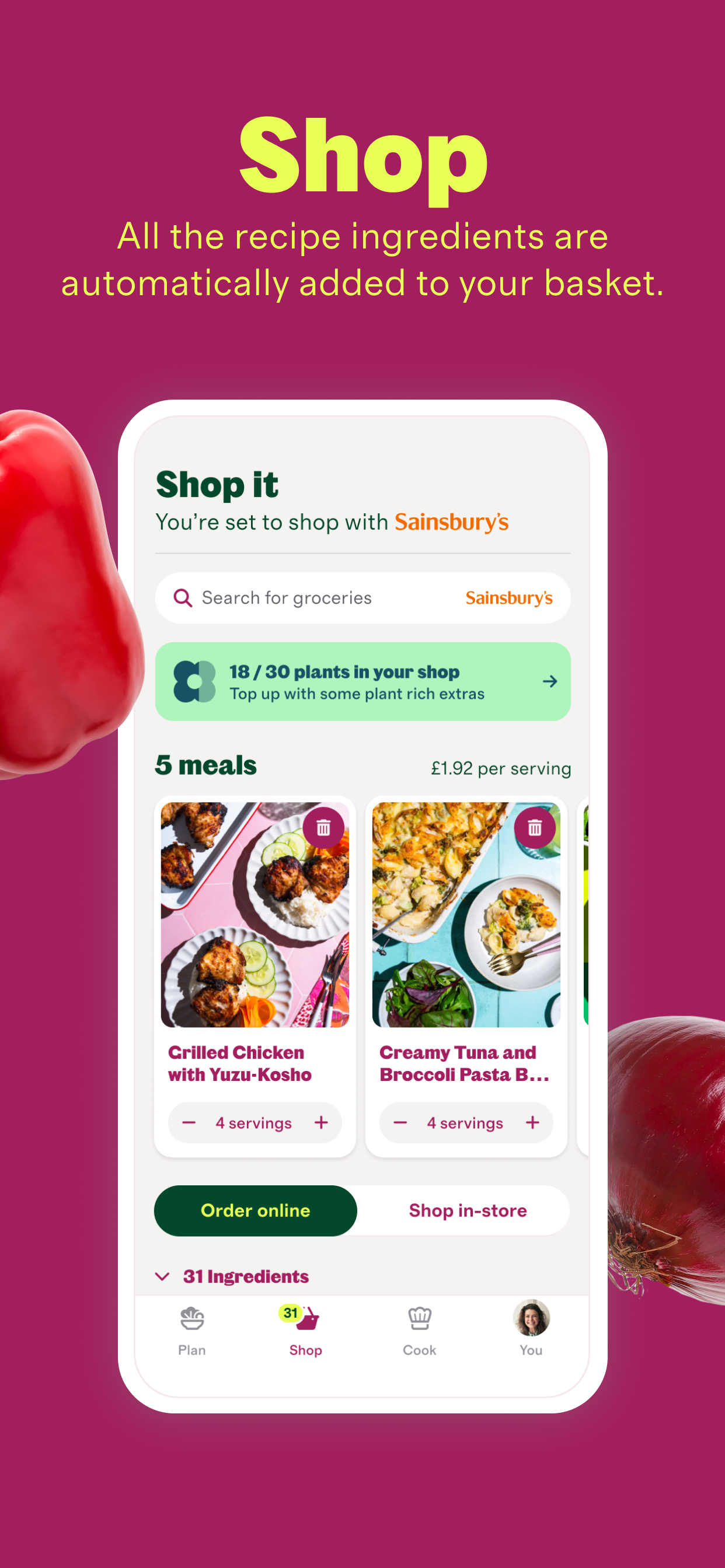 Cherrypick: Plan | Shop | Cook
