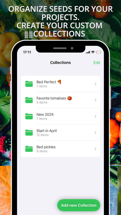 My Seed Collection Screenshot