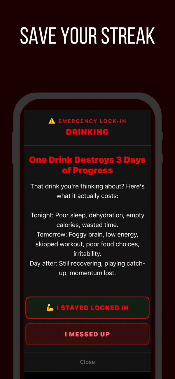 #1. Locked In: No Excuses (iOS) 게시자: Tristan Gaines