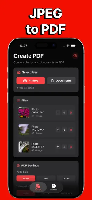Convert Photo to PDF: iConvert screenshot 2