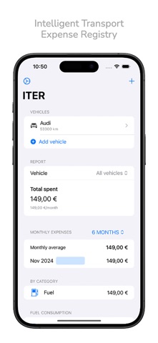 ITER - Vehicle Expenses screenshot