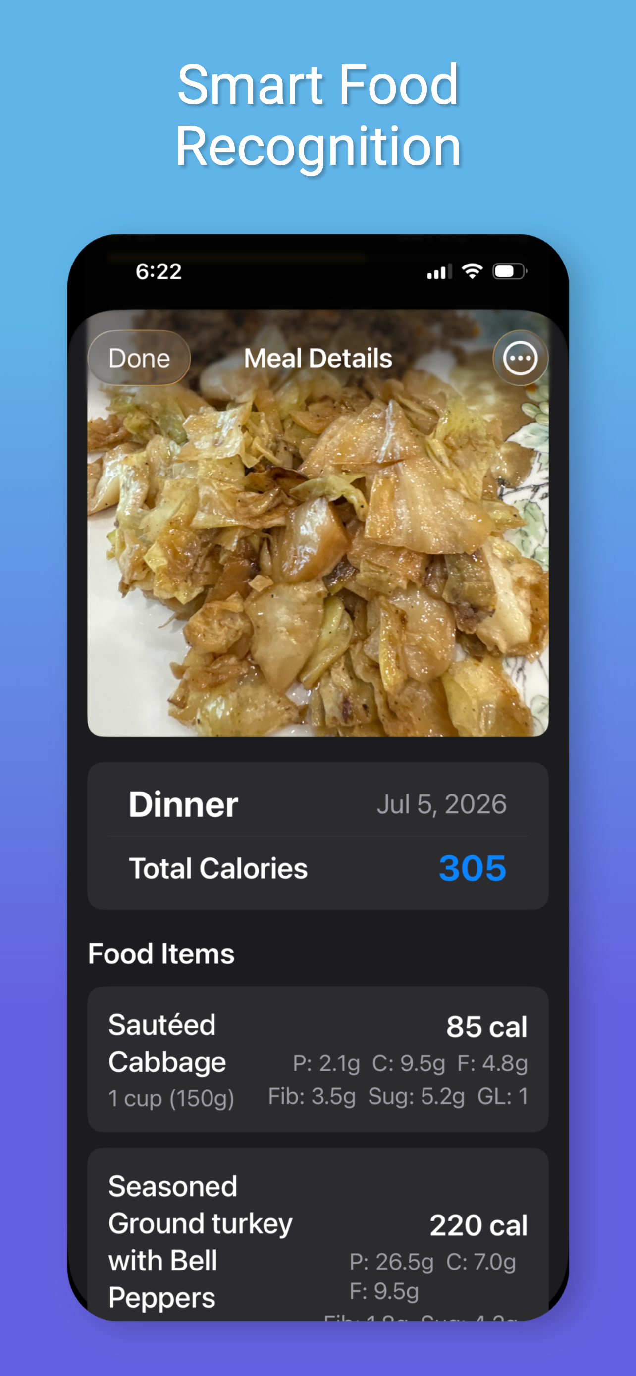 OhSnap Calorie Tracker screenshot 4