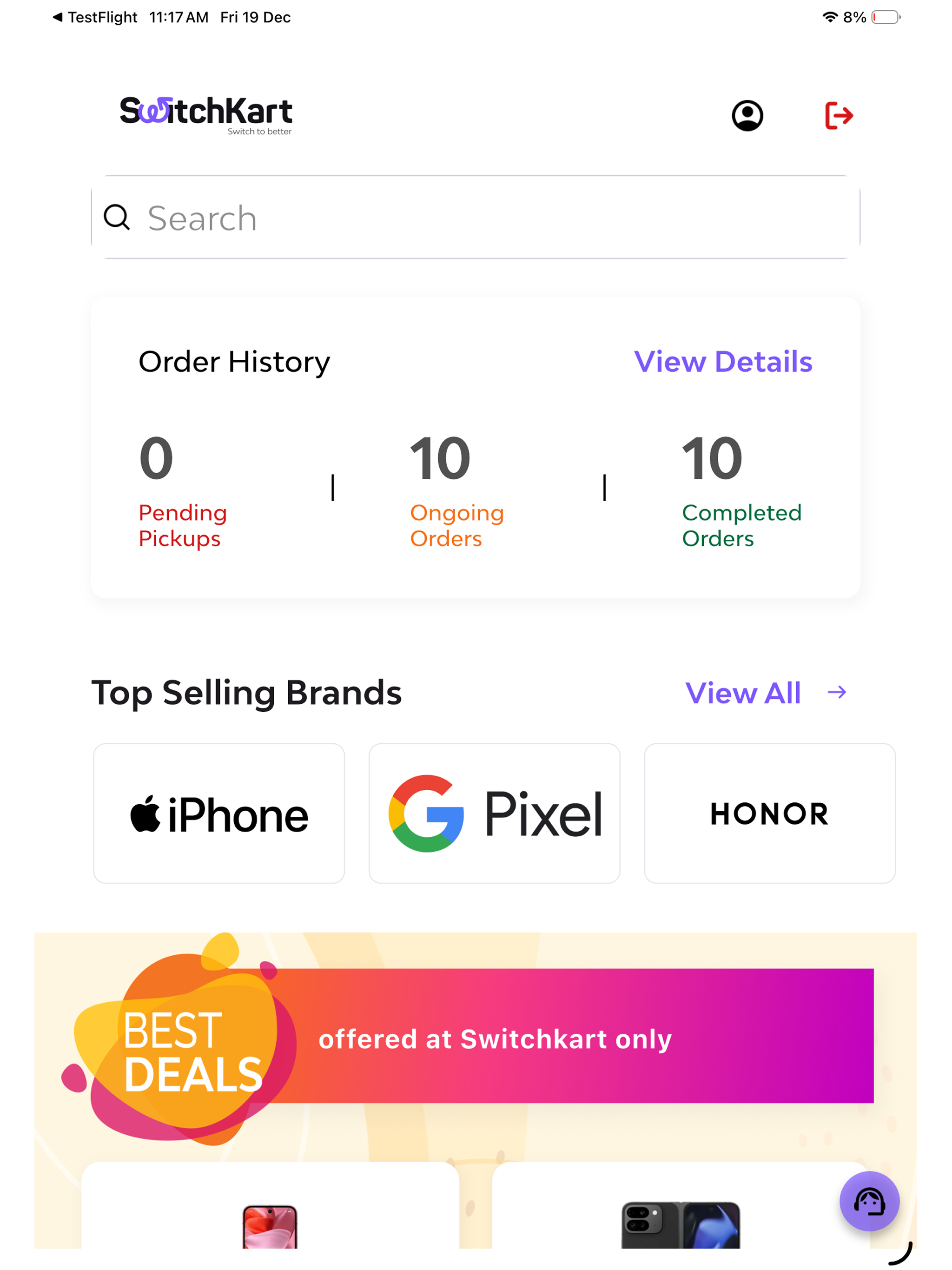 SwitchKart B2B screenshot 9