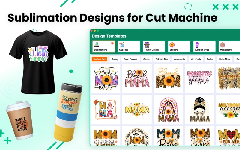 Sublimation Designer & SVGs iPhone screenshot