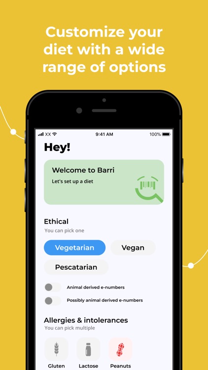 barri: scan & cook food