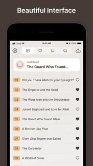 islamic & muslim stories app iphone screenshot 2