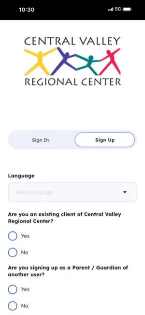 Central Valley Regional Center screenshot 1