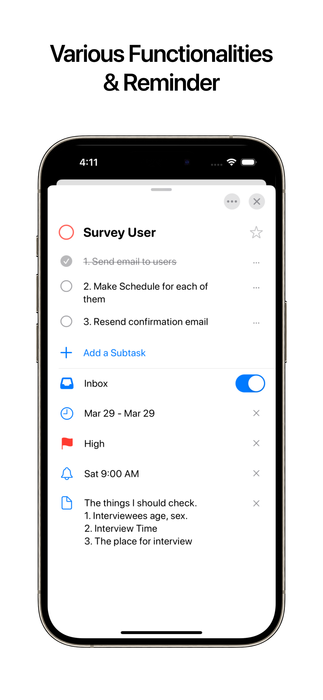 Port - All tasks in One Place