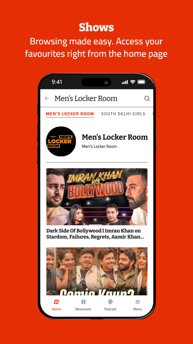 Screenshot #2 pour Hook: News, Reels & Podcasts