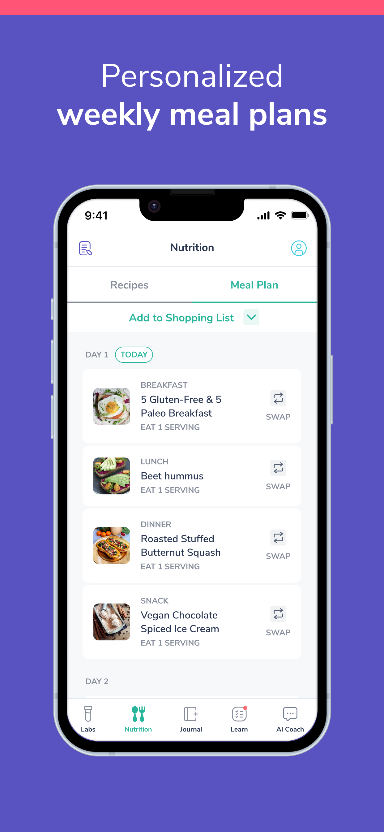 Foodimus Health Coaching screenshot 3