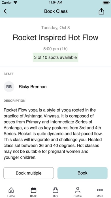 Flo n Glo Yoga Studio Screenshot