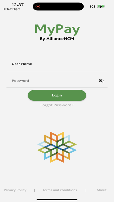 Screenshot #1 pour Alliance MyPay