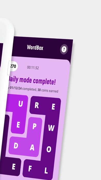 Strands WordBox Wordsearch Screenshot