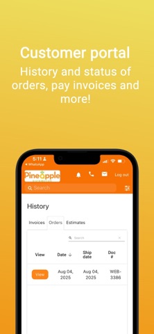 Pineapple Distributions iPhone screenshot