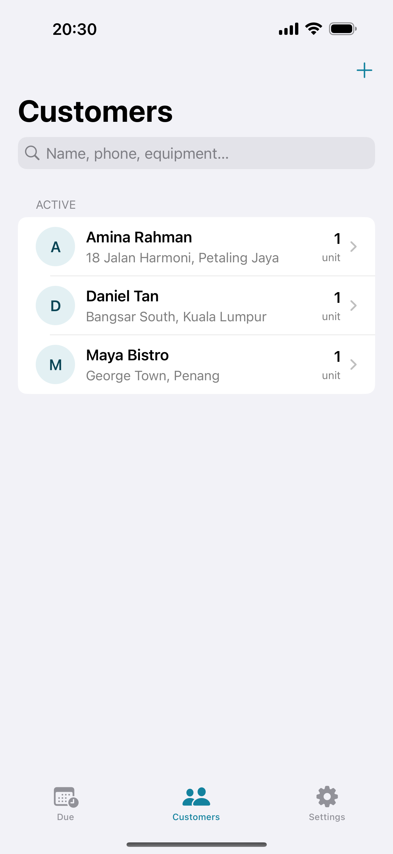 CoolDocket screenshot 2