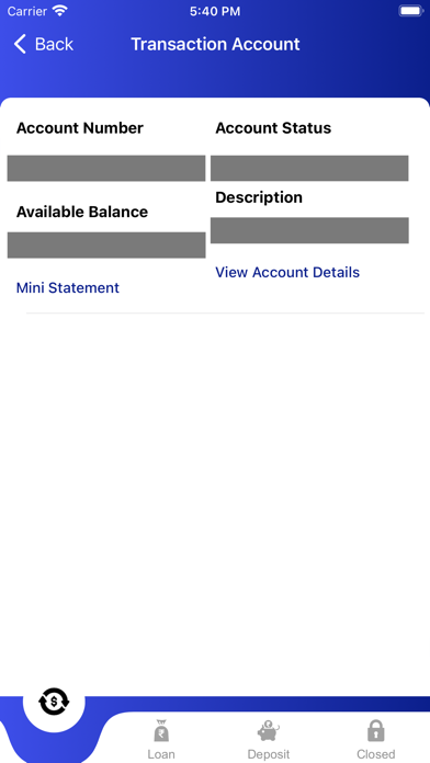 UTGB MOBILE BANKING Screenshot