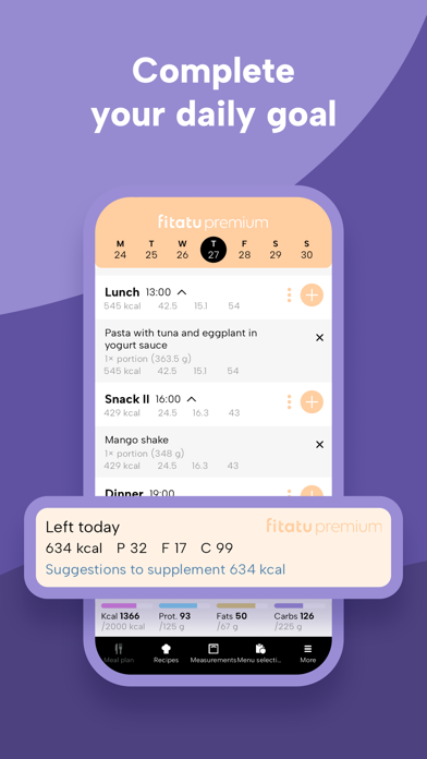 Fitatu Calorie Counter & Diet PC 용