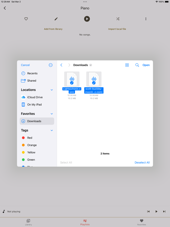 #2. Dreamer Playlist (iOS) By: Di Zhu