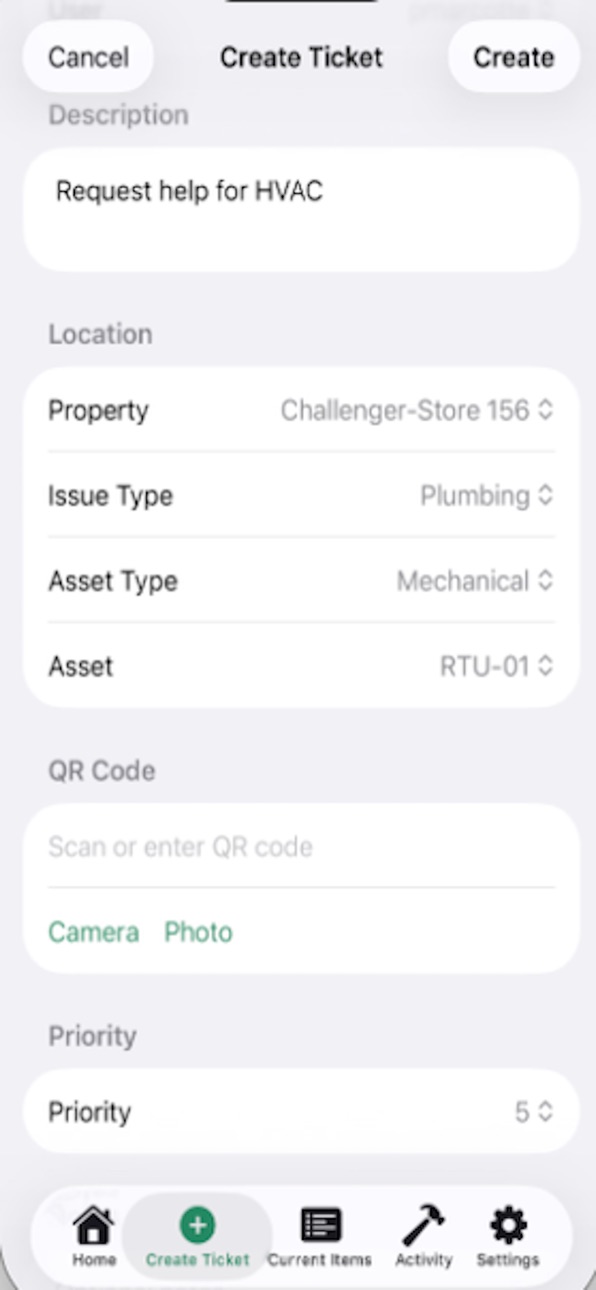 iPhone screenshot