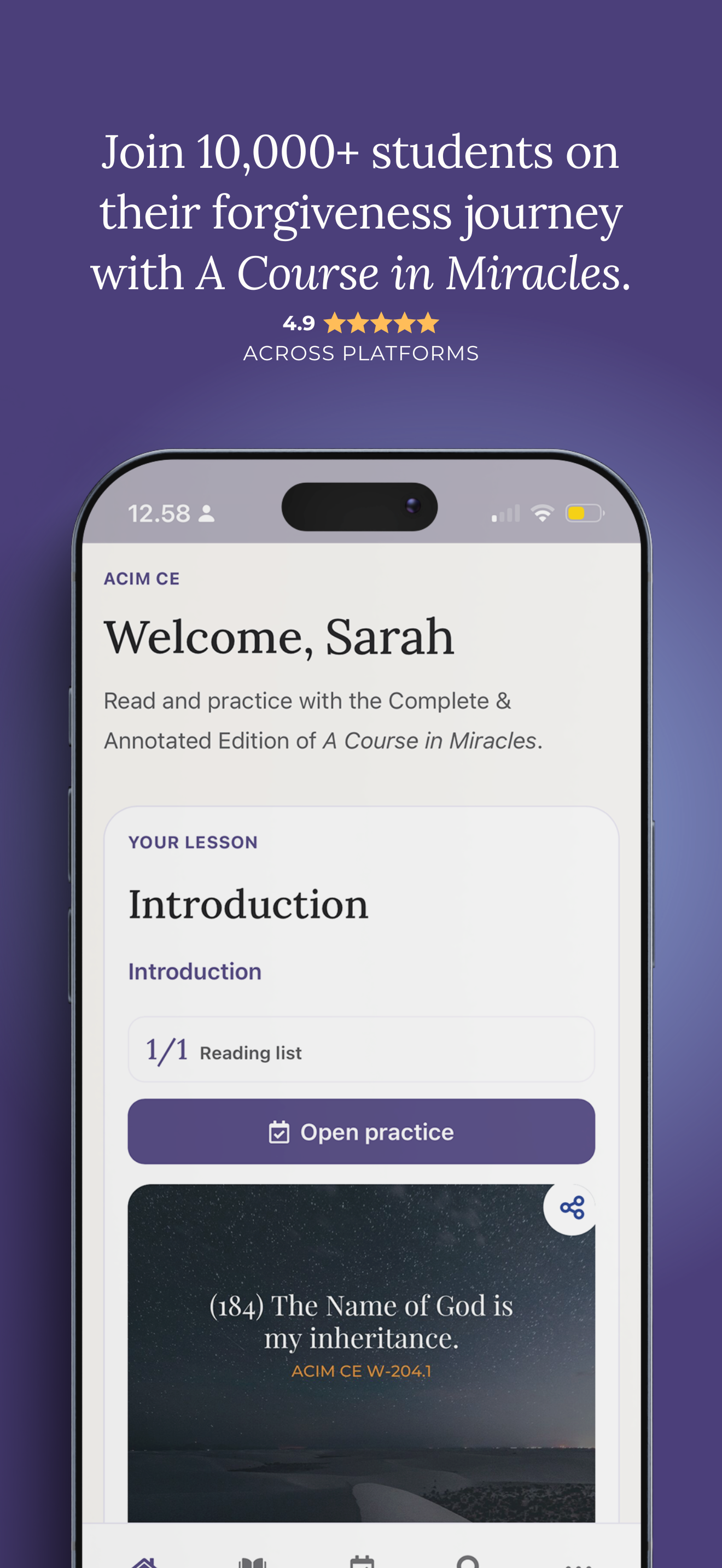 A Course in Miracles: CE