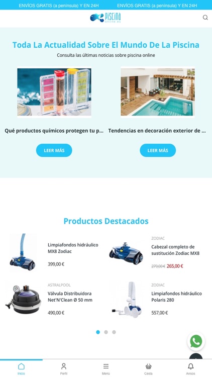 Piscina Online – Todo piscinas screenshot-3