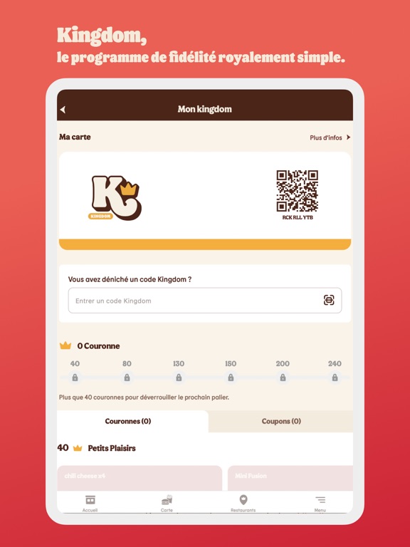 Screenshot #4 pour Burger King Réunion