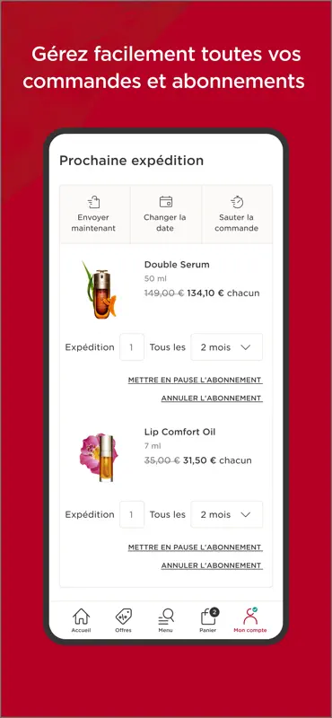 Clarins - Soins et Maquillage screenshot 7 of 8