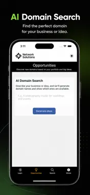 NetworkSolutions.com screenshot 1