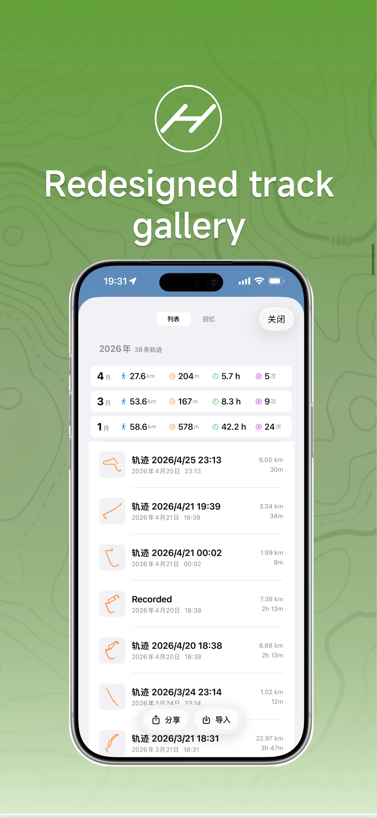 Hikememo-Outdoor and Hiking screenshot 8