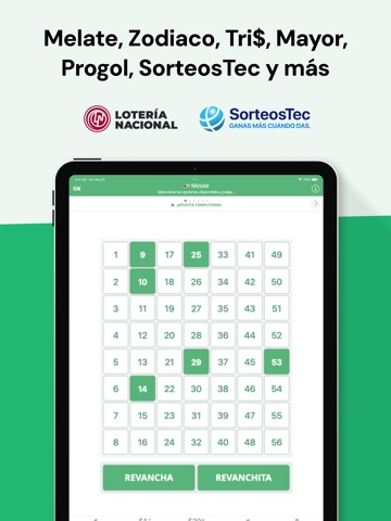 TuLotero: Lotería Nacional iPad screenshot 2