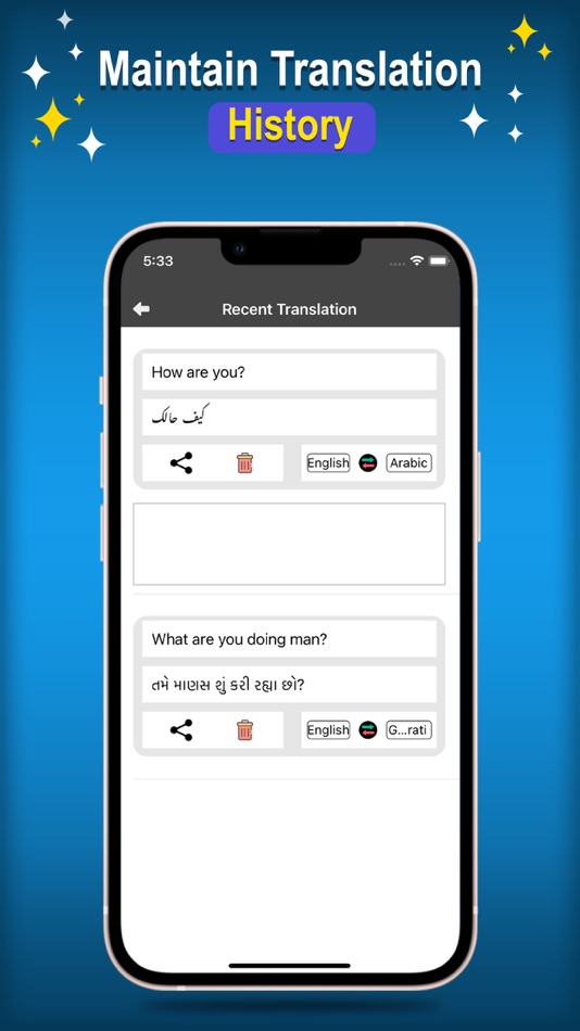 #5. Offline Language Translator (iOS) Av: Rao Touseef Ahmad